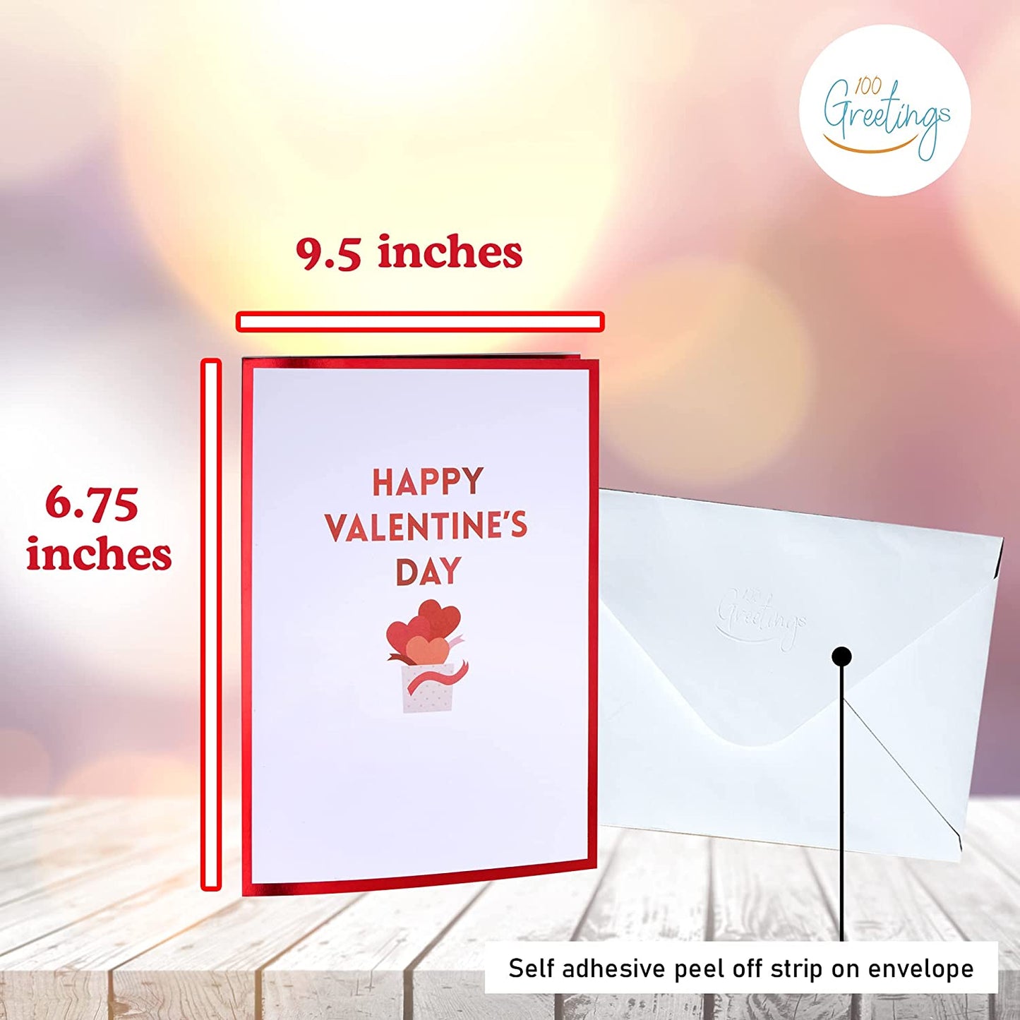 Happy Valentine’s Day Words Card