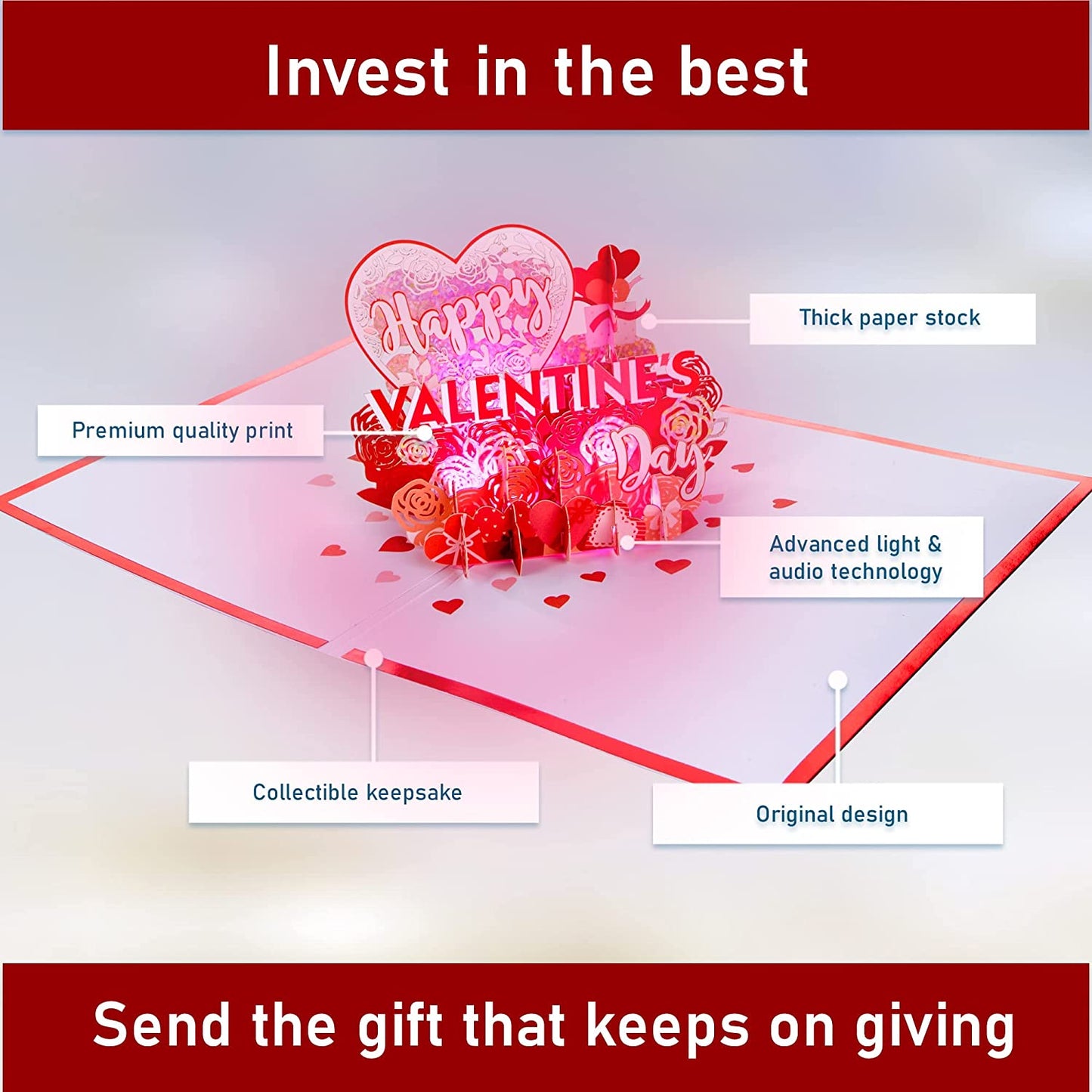 Happy Valentine’s Day Words Card