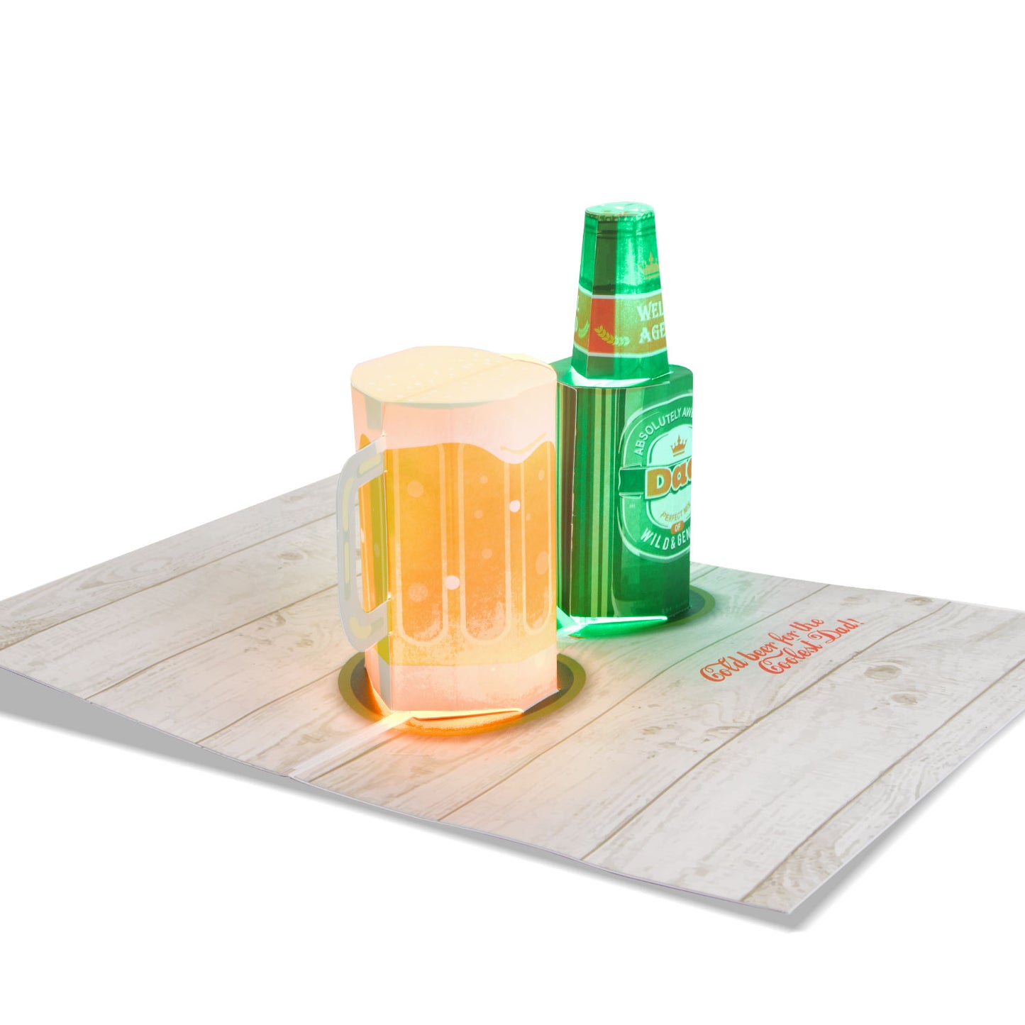 “Macho Man” Beer Card