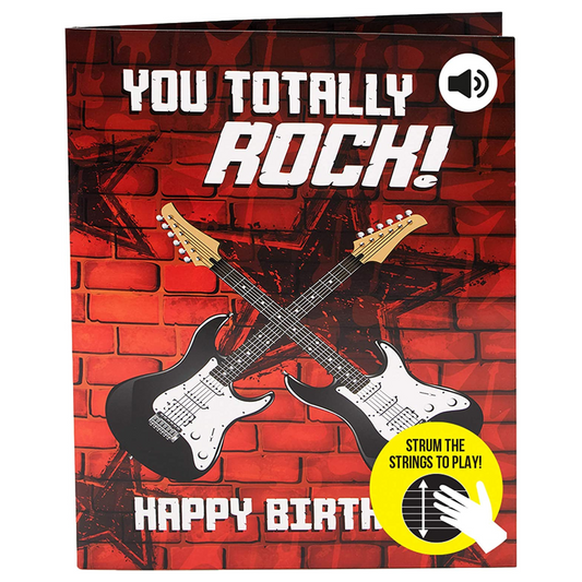 Guitar Birthday Card
