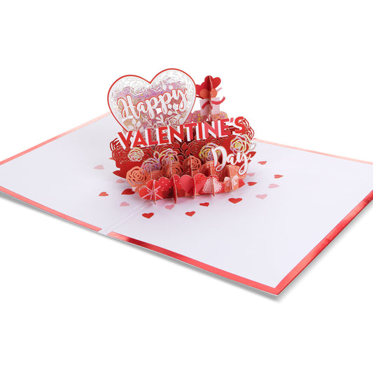 Happy Valentine’s Day Words Card